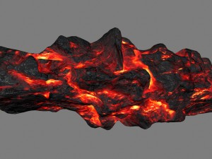lava rocks 3D Модель