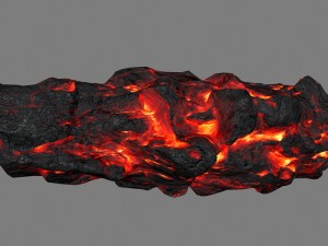 lava rocks 3D Модель