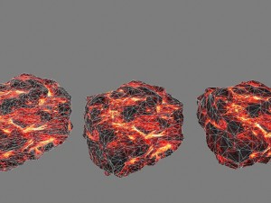 lava rocks 3D Модель
