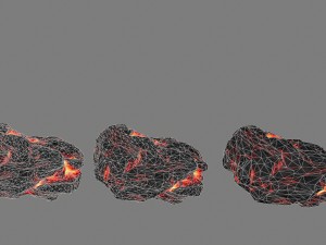 lava rocks 3D Модель