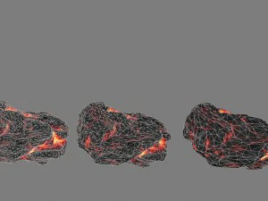 lava rocks 3D Model