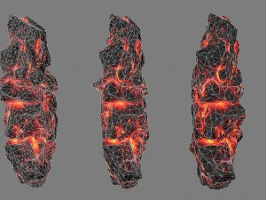 lava rocks 3D Model
