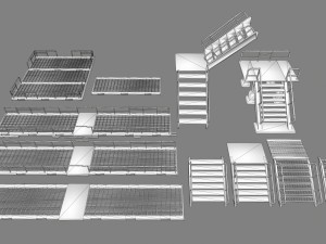 stairs Model 3D