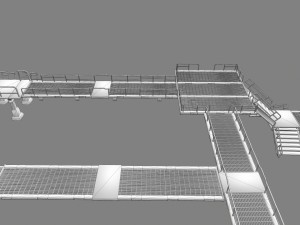 stairs Model 3D