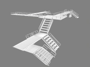 stairs Model 3D