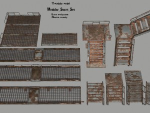 stairs 3D Model
