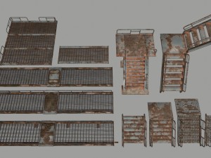 stairs Modello 3D