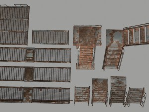 stairs Modello 3D