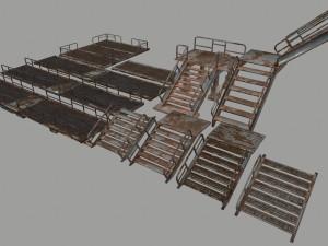 stairs Modello 3D