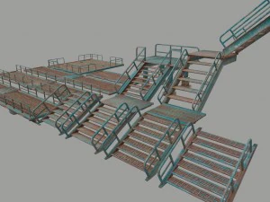 stairs 3D Model