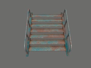 stairs 3D 모델