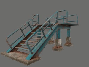 stairs 3D 모델