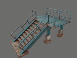 stairs 3D 모델