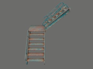 stairs 3D 모델