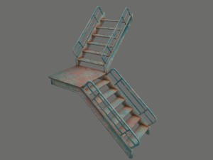 stairs 3D 모델
