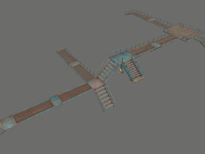 stairs 3D 모델