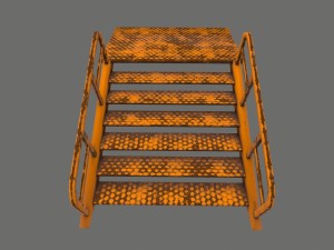 stairs Model 3D