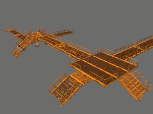 stairs Model 3D