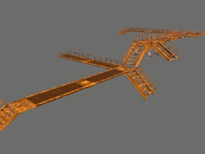 stairs Model 3D
