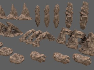 rocks 3D Model