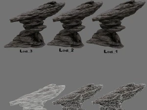 rocks 3D Model