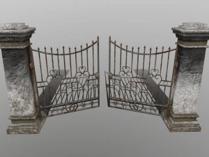 wall set 3D Model