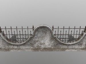 wall set 3D मॉडल