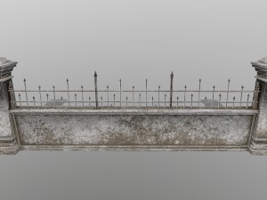 wall set 3D मॉडल