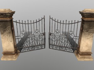 wall set Model 3D