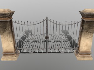 wall set Model 3D
