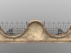 wall set Model 3D