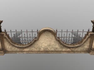 wall set Model 3D
