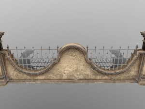 wall set Model 3D