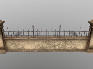 wall set Model 3D