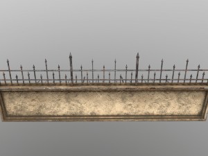 wall set Model 3D