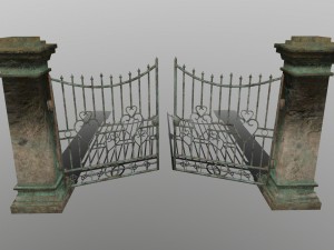 wall set 3D मॉडल