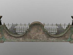 wall set 3D मॉडल