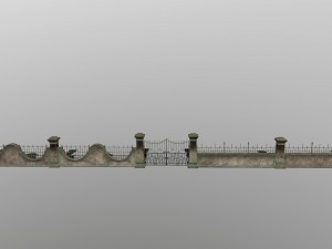 wall set 3D मॉडल