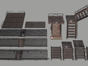 stairs 3D Model