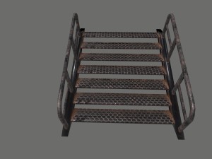 stairs 3D 모델