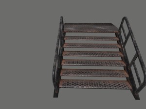stairs 3D 모델