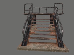 stairs 3D 모델