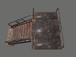 stairs 3D 모델