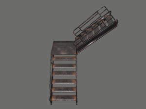 stairs 3D 모델