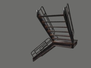 stairs 3D 모델