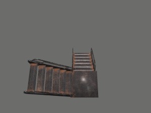 stairs 3D 모델