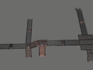 stairs 3D 모델