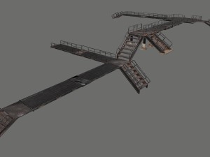 stairs 3D 모델