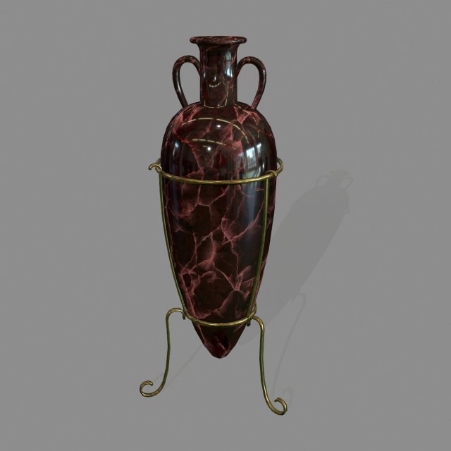 vase 1 3D 模型 .c4d .max .obj .3ds .fbx .stl .blend 