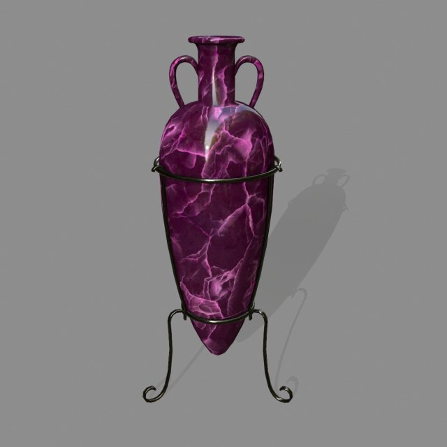 vase 2 3D Model .c4d .max .obj .3ds .fbx .stl .blend 